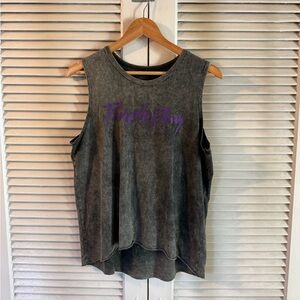 Prince Gray and Purple Muscle Tee